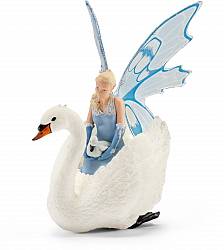 Фигурка – Ларинья с лебедем (Schleich, 70518k) - миниатюра